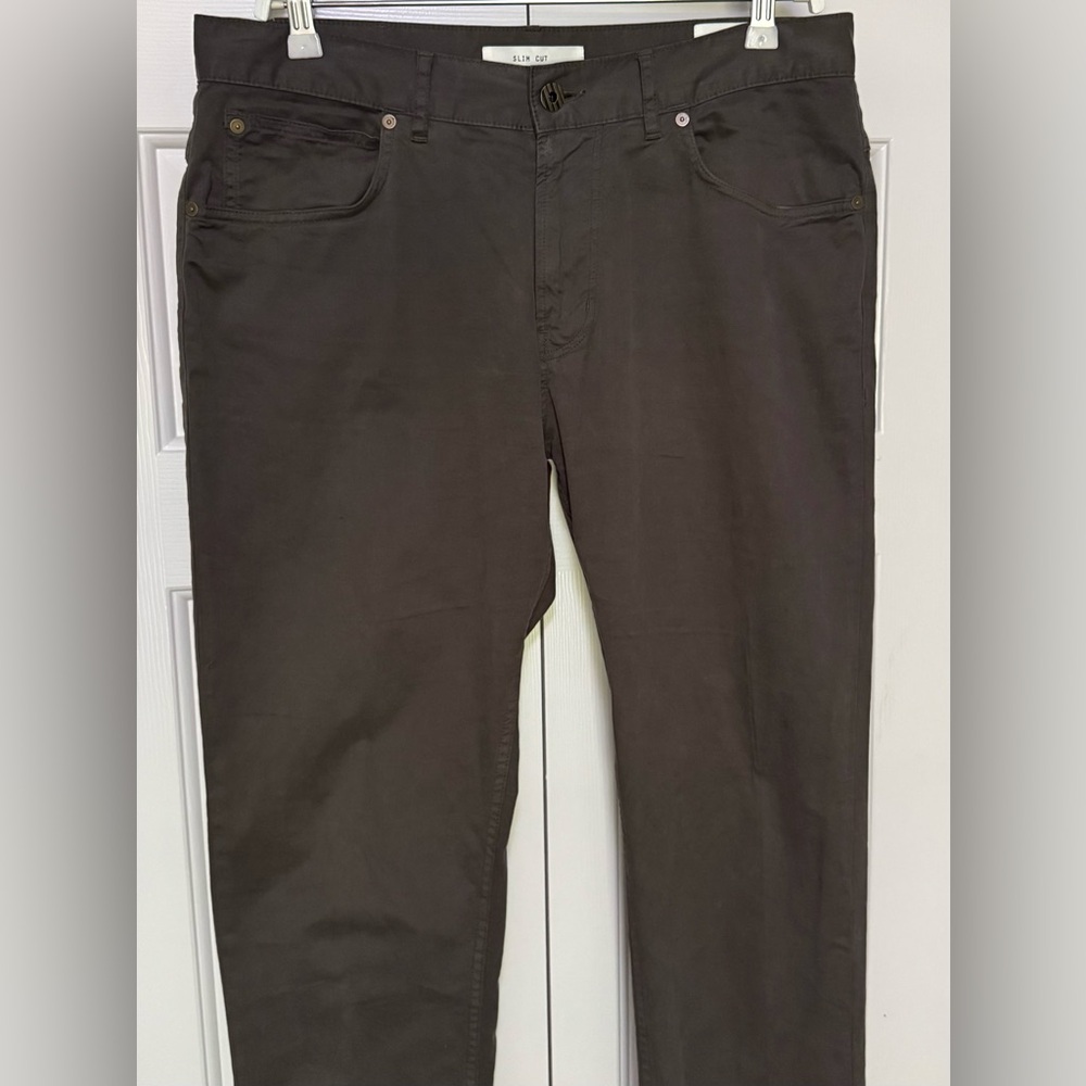 Billy Reid Dark Brown Chinos - Picture 2 of 9